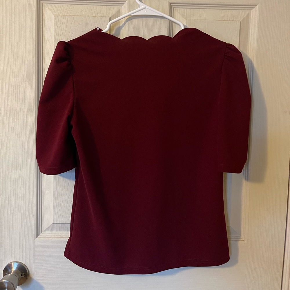 Red blouse. - Picture 2 of 2